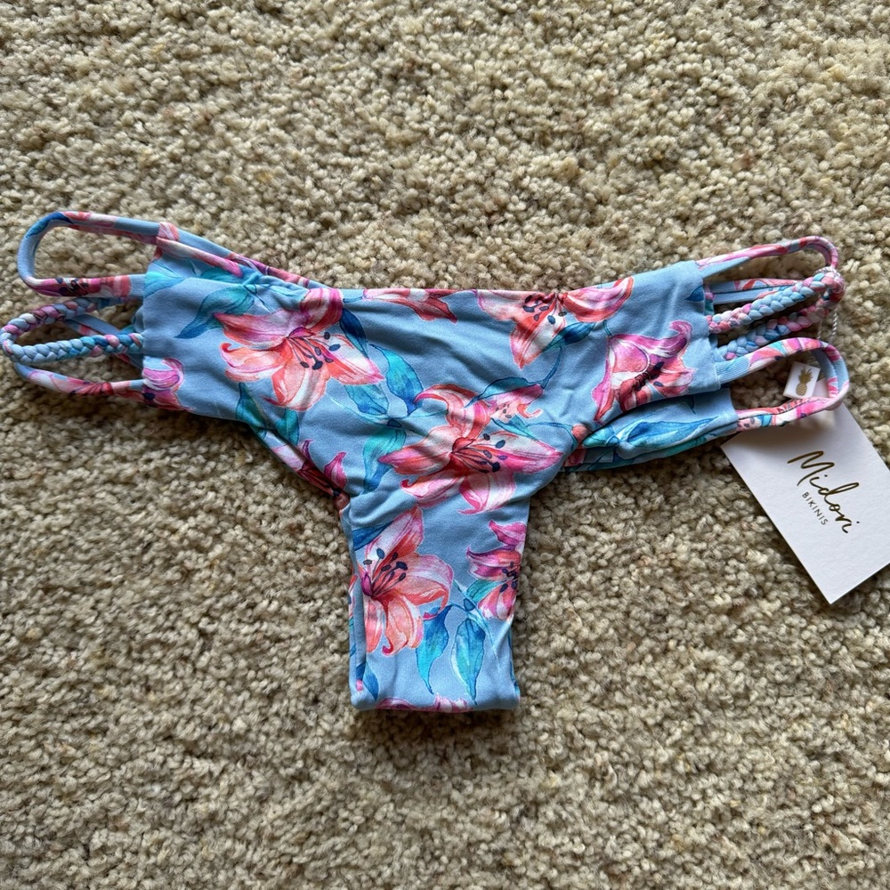 NWT Midori Bikinis Lilia Emmie Bikini Bottom